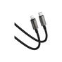 Дата кабель USB 2.0 AM to Lightning 1.2m 30W nylon black Acefast (6974316285410) - уменьшенное изображение 3
