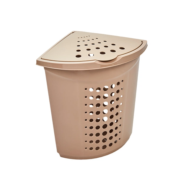 Кошик для білизни Алеана Кутовий Кремовий 45 л (алн 122051/крем) - picture 1