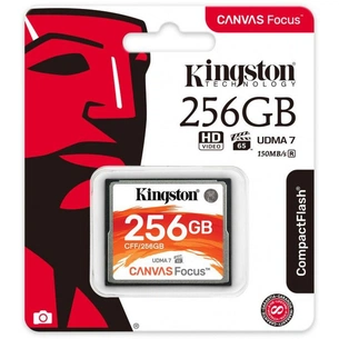 Карта пам'яті Kingston 256GB Compact Flash Canvas (CFF/256GB) зображення 1