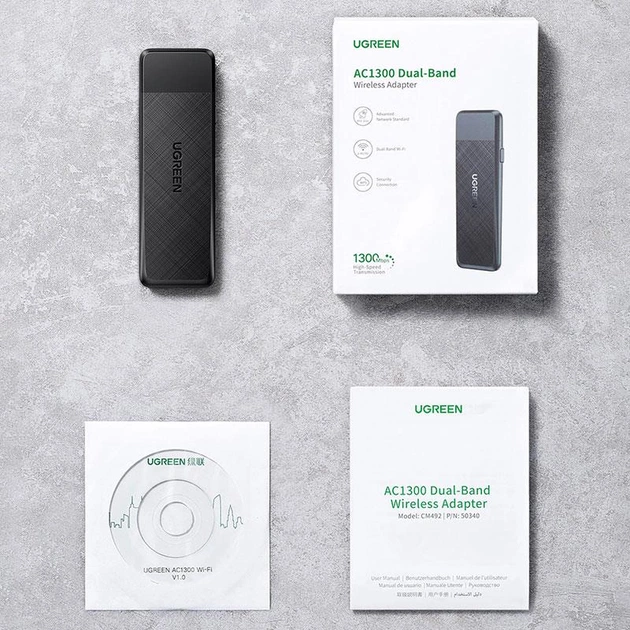 Бездротовий адаптер Ugreen CM492 (50340) - зображення 4