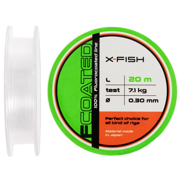 Флюорокарбон X-Fish FCoated 20m 0.30mm 7.1kg (1917.01.47) - изображение 1