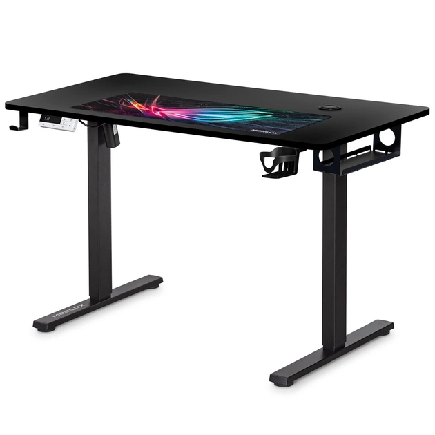 Компьютерный стол Mealux PowerDesk Energy Black з електрорегулюванням висоти (EVO-201 Energy B/B) - изображение 1