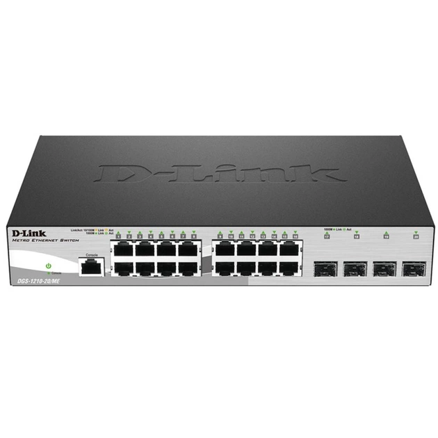 Коммутатор сетевой D-Link DGS-1210-20/ME - изображение 1