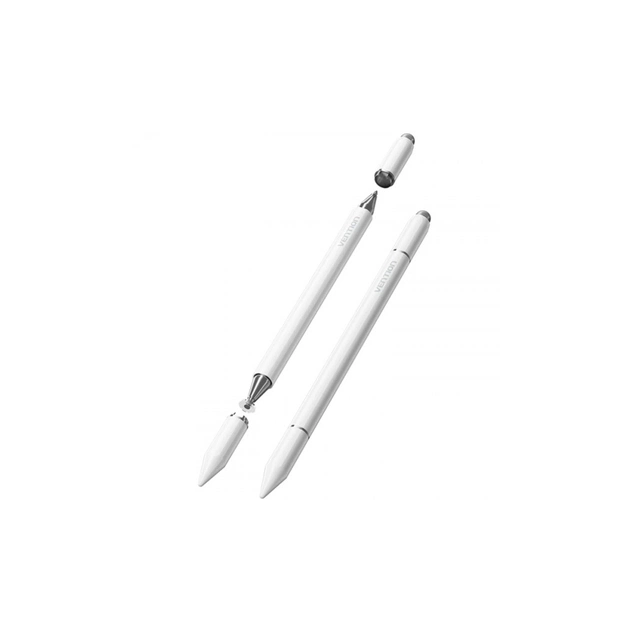 Стилус Vention 3-in-1 Magnetic Stylus Pen White Aluminum Alloy Type (KQLW0) - picture 1