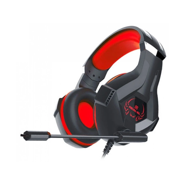 Наушники REAL-EL GDX-7575 Black/Red (EL124100042) - изображение 1