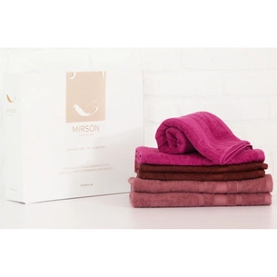 Рушник MirSon набір банних №5100 Elite SoftNes Fancy 70х140 6 шт (2200003525748) зображення 1