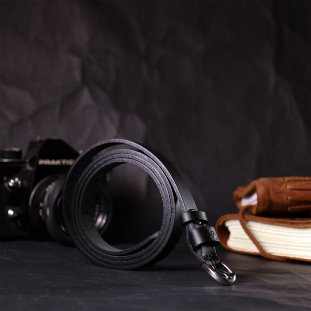 Ремінь Grande Pelle Жіночий з натуральної шкіри Чорний (11693) - зображення 7