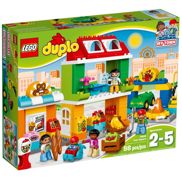 Конструктор LEGO Duplo Міська площа (10836) - изображение 1