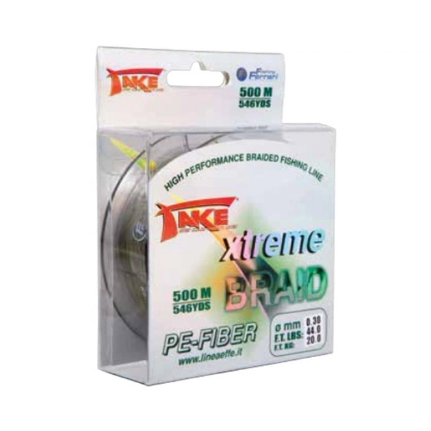 Шнур Lineaeffe Take Xtreme Braid PE-FIBER Moss Green (3009118) - изображение 1