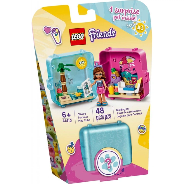 Конструктор LEGO Friends Літня ігрова скринька Олівії 48 деталей (41412) - изображение 1