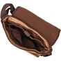 Сумка Vintage Текстильна сумка через плече Коричнева (22201) - зменшене зображення 4
