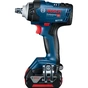 Гайковерт Bosch GDS 18V-400, 2x5Ah, 400 Нм, 0-2500 об/хв, кейс, зажим квадрат, 1.87 кг (0.601.9K0.020) - уменьшенное изображение 8