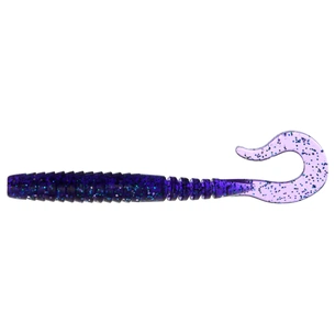 Силікон рибальський FishUP Vipo 4.3" 060 - Dark Violet/Peacock&Silver (7шт/уп) (1864.11.16) зображення 1