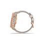 Смарт-годинник Garmin fenix 7S, Sapph Sol, Rose Gold Ti w/ Limestone Leather (010-02539-35) - зменшене зображення 5
