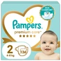 Підгузки Pampers Premium Care Розмір 2 (4-8 кг) 136 шт (8006540855812) - зменшене зображення 1