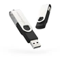 USB флеш накопичувач eXceleram 32GB P1 Series Silver/Black USB 2.0 (EXP1U2SIB32) - зменшене зображення 1