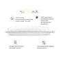 Подушка MirSon 1278 Royal Pearl Hand Made з евкаліптом М'яка 40х40 см (2200003276350) - зменшене зображення 3