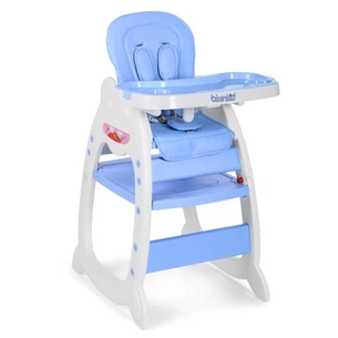 Стілець для годування Bambi 2 в 1 blue (M 3612-12 blue) зображення 1