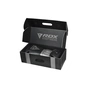 Боксерські рукавички RDX Mark Pro Sparring TRI Lira 2 Silver 14 унцій (BGM-PSTL2S-14OZ) - зменшене зображення 5
