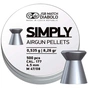 Пульки JSB Diabolo Simply 4,5 мм, 0.535 г, 500 шт/уп (001246-500) - зменшене зображення 1