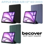Чохол до планшета BeCover Tri Fold Hard TPU Apple iPad Air 13" M2/M3 (2024/2025) Dark Green (711467) - зменшене зображення 6
