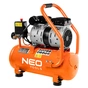 Компресор Neo Tools безоливний, 2-х поршневий, 230В, 12л, 8 Бар, 105л/хв, 500Вт, (12K020) - зменшене зображення 1