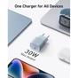 Зарядний пристрій Anker PowerPort 511 Nano IV 30W USB-C Black (A2337G11) - зменшене зображення 4
