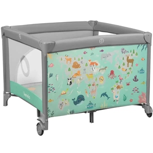 Дитячий манеж Lionelo Mille Grey Green (LO-MILLE GREY GREEN) зображення 1