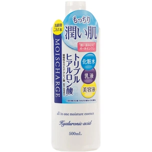 Лосьйон для обличчя Naris Cosmetics Moischarge Hyaluronic 3 in 1 Зволожувальний із гіалуроновою кислотою 500 мл (4955814146764) изображение 1