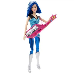 Лялька Barbie Рок-принцеса Зірка сцени із синтезатором (CKB60-2) зображення 1