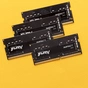 Модуль пам'яті для ноутбука SoDIMM DDR4 64GB (2x32GB) 3200 MHz Fury Impact Kingston Fury (ex.HyperX) (KF432S20IBK2/64) - зменшене зображення 5