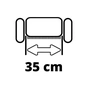 Аератор Einhell скарифікатор GE-SA 36/35 Li - Solo 36V, 35см, ножи 16шт (без АКБ та ЗП) (3420685) - зменшене зображення 18