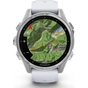 Смарт-годинник Garmin fenix 8 43mm, AMOLED, Glass, BareSS/Whitestone, WhitestoneBn (010-02903-00) - зменшене зображення 7