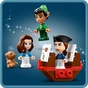 Конструктор LEGO Disney Classic Книга пригод Пітера Пена та Венді 111 деталей (43220) - зменшене зображення 4