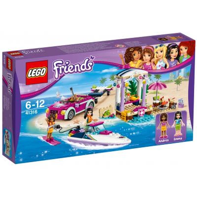 Конструктор LEGO Friends Швидкісний катер Андреа (41316) - изображение 1
