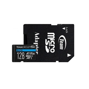 Карта пам'яті Team 128GB microSDXC class 10 UHS-I/U3 Elite (TEAUSDX128GIV30A103) зображення 1