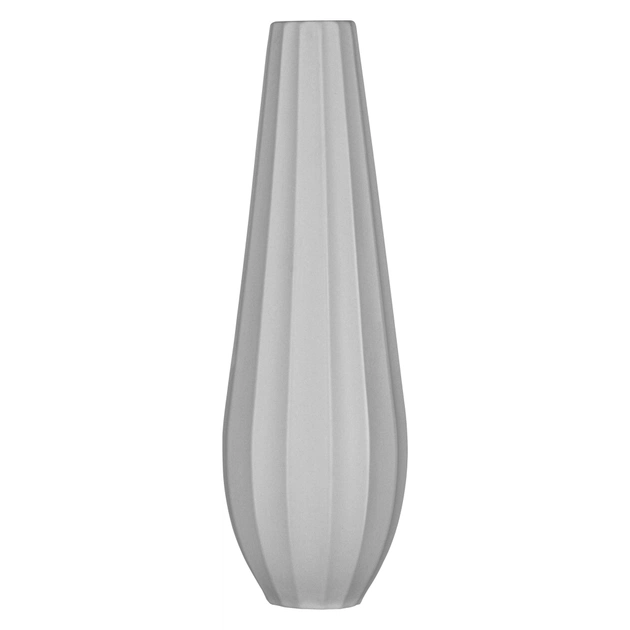 Ваза Ardesto Molize, 8.5х27.5см, порцеляна, сірий (AR3810G) - picture 1