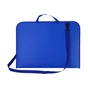 Папка - портфель Maxi А3 пластиковий на блискавці, синій (MX30005) - зменшене зображення 1