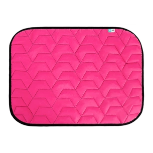 Килимок для тварин Airy Vest M 80х55 см рожево-чорний (0079) зображення 1