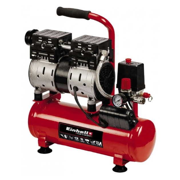 Компресор Einhell TE-AC 6 Silent (4020600) - изображение 1