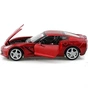 Машина Maisto Corvette Stingray Coupe 2014 (1:24) червоний металік (31505 met. red) - уменьшенное изображение 3