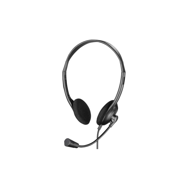Наушники Sandberg Headset Bulk 3,5мм+converter 2х3,5мм Black (825-30) - изображение 1
