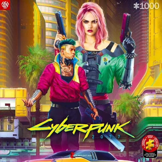 Пазл GoodLoot Cyberpunk 2077 Kitsch Style 1000 ел. (5908305249696) - picture 5