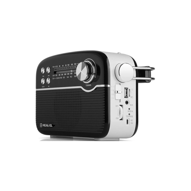 Портативний радіоприймач REAL-EL X-545 Black (EL121800005) - picture 5