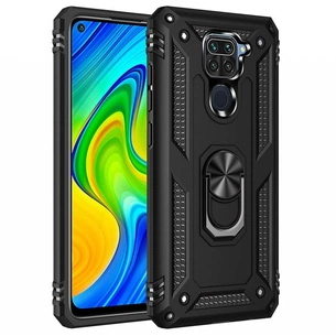 Чохол до мобільного телефона BeCover Military Xiaomi Redmi Note 9 / 10X Black (705582) зображення 1