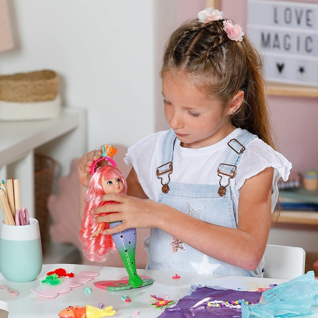 Кукла Zapf Baby Born серии Glam Up – Русалочка Саншайн 28 см (871782) - изображение 9