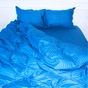 Постільна білизна MirSon Satin Stripe 30-0019 Blue 200х220 Євро (2200005254936) - зменшене зображення 1
