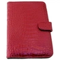 Чохол до планшета Drobak 7 Universal/Сrocodile Case/Red (212633) - уменьшенное изображение 1