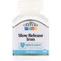Мінерали 21st Century Залізо повільного вивільнення, 60 таблеток (CEN-27343) - зменшене зображення 1
