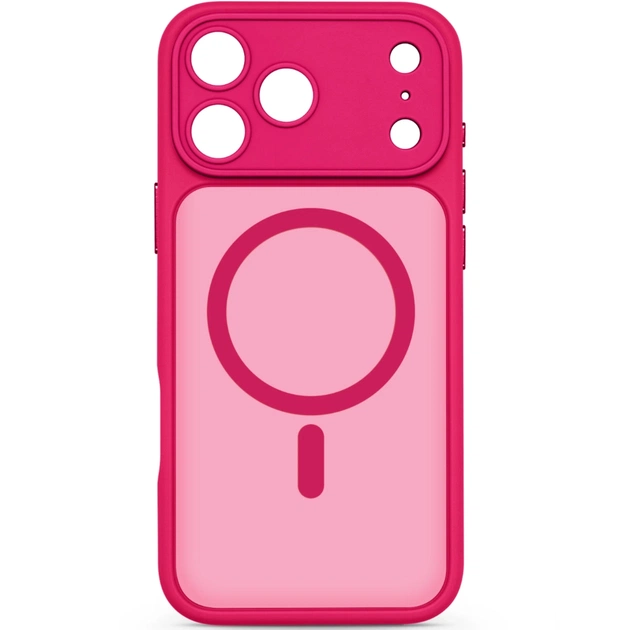 Чохол до мобільного телефона Armorstandart Lush MagCase Apple iPhone 18 Pro Max Pink (ARM92550) - зображення 1